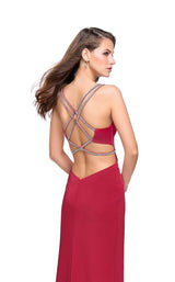 6 of 6 La Femme 25623 Deep Red