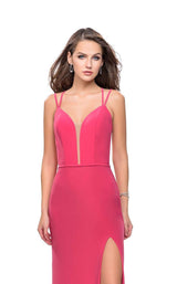 6 of 8 La Femme 25725 Hot Coral