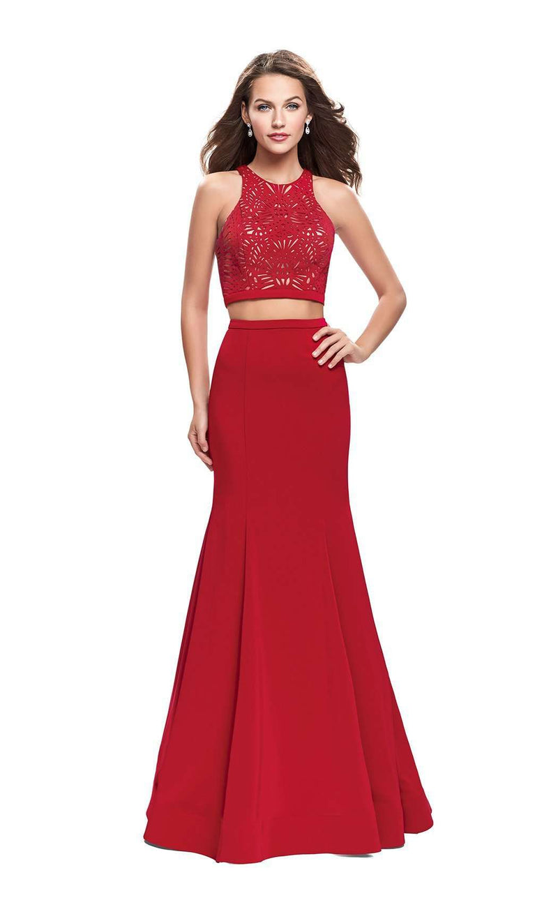 La Femme 25759 Deep Red