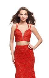 2 of 8 La Femme 25771 Poppy-Red