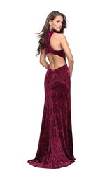 7 of 8 La Femme 25783 Burgundy