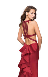 10 of 10 La Femme 25838 Burgundy