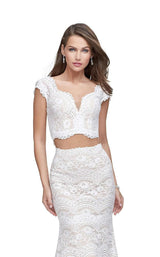 6 of 8 La Femme 25918 White