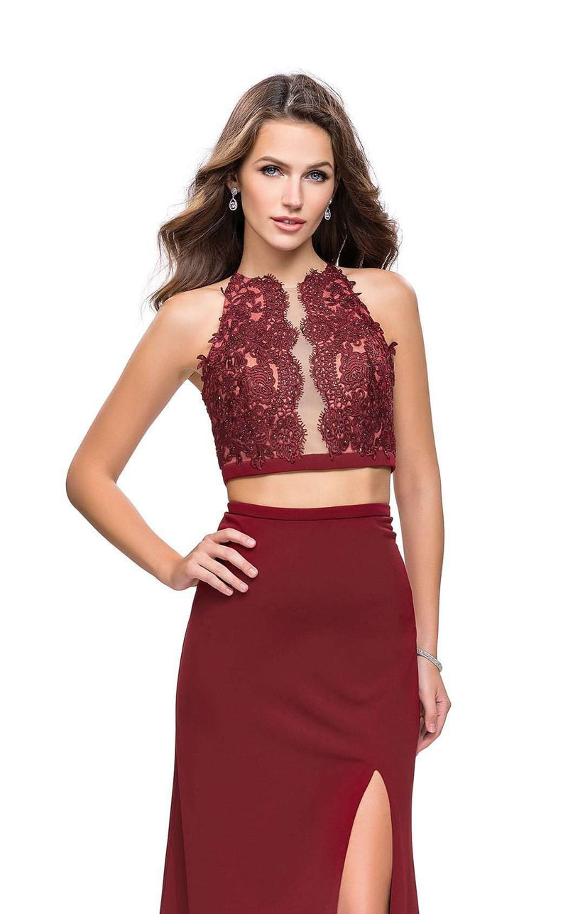 La Femme 25919 Burgundy