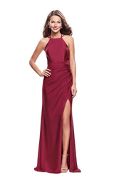 4 of 11 La Femme 26141 Burgundy