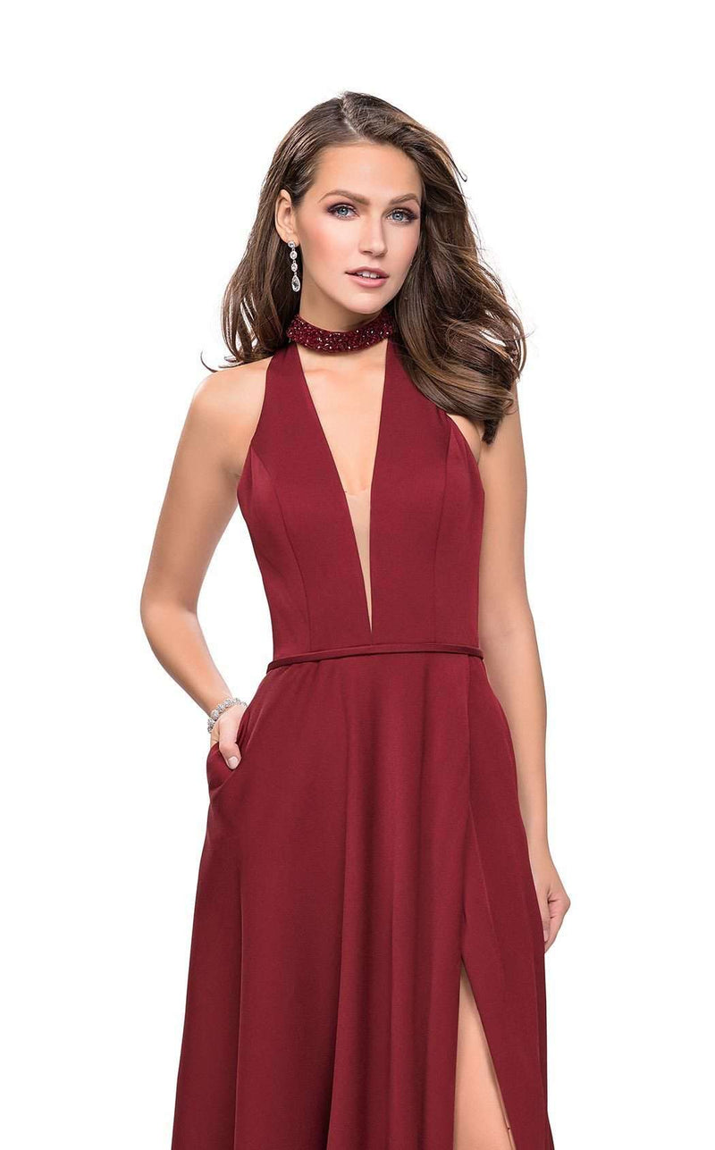 La Femme 26154 Burgundy