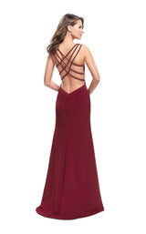 5 of 6 La Femme 26167 Burgundy