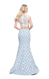 3 of 4 La Femme 26206 White/Blue