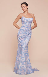 1 of 3 LaDivine 7445 Blue