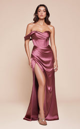 7 of 21 LaDivine 7448 Mauve-Rose