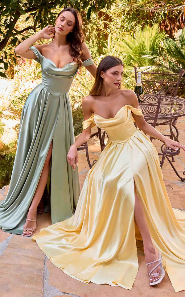 light yellow color dress Colorful and Orange Floral One Shoulder Floor Length Prom with gathering Very Refreshing Yellow Color Dress|