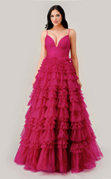 1 of 2 LaDivine C156 Fuchsia
