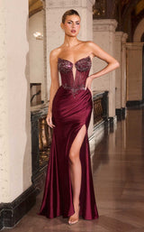 4 of 13 Ladivine C172 Burgundy