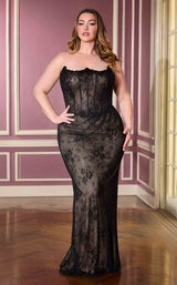 1 of 5 Ladivine CB162C Black-Nude