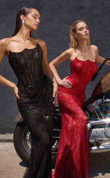 2 of 8 Ladivine CB162 Black-Nude