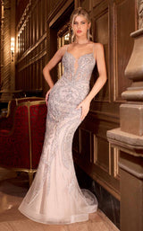 3 of 6 LaDivine CC0240 Silver/Nude