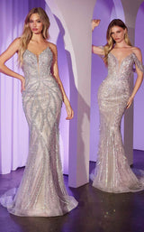 12 of 15 LaDivine CC0688 Silver/Nude