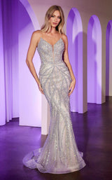 6 of 15 LaDivine CC0688 Silver/Nude