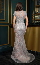 3 of 3 Ladivine CC0915 Silver/Nude