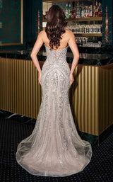 3 of 4 Ladivine CC2421 Silver/Nude