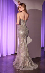 3 of 3 LaDivine CC385 Silver/Nude