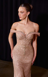 3 of 5 Ladivine CC496 Mocha-Gold