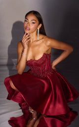 4 of 6 Ladivine CC502 Burgundy