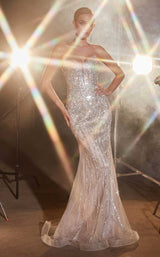 3 of 6 LaDivine CC6018 Silver-Nude