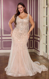 1 of 3 Ladivine CC8270C Silver/Nude