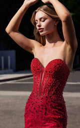 4 of 6 LaDivine CC8885 Deep Red
