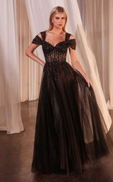1 of 3 LaDivine CD0237 Black-Nude