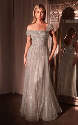 1 of 7 LaDivine CD0238 Silver/Nude