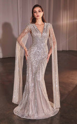 1 of 7 LaDivine CD0239 Silver/Nude