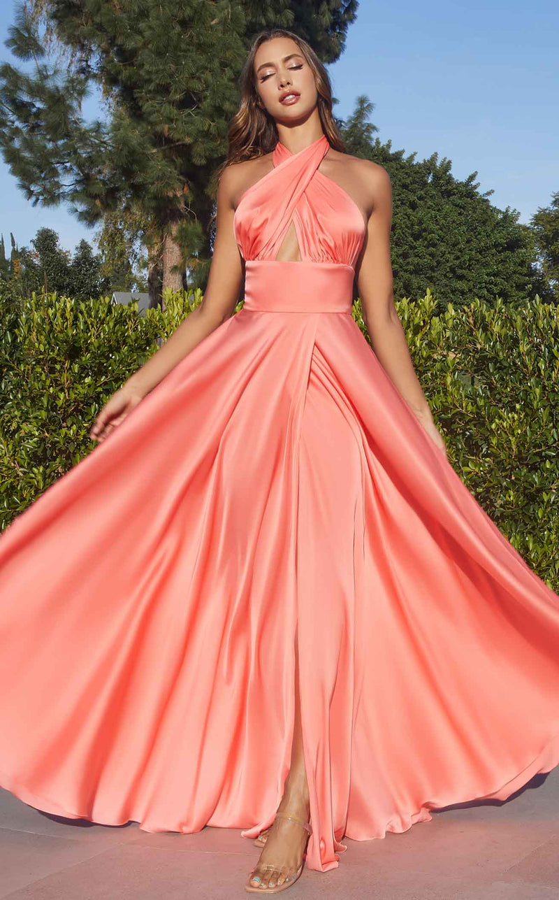 coral dress LaDivine CD323CL Hang to dry Custom Burgundy and Black Color:Blue over White Christmas party outfit