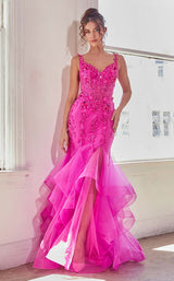 1 of 2 LaDivine CD331 Fuchsia