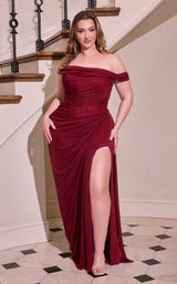 1 of 5 Ladivine CD387C Burgundy