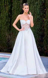 1 of 3 Ladivine CD389W Off White