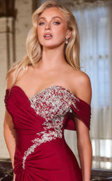 5 of 10 Ladivine CD667 Burgundy