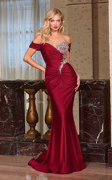 1 of 10 Ladivine CD667 Burgundy