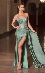 8 of 14 Ladivine CD689 Moss Green