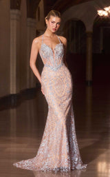4 of 5 Ladivine CD695 Silver/Nude