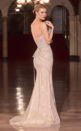 4 of 4 Ladivine CD715 Silver/Nude