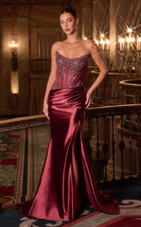 3 of 8 Ladivine CD725 Burgundy