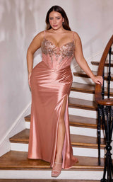 4 of 5 Ladivine CD729C Rose Gold