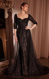 1 of 6 LaDivine CD749 Black-Nude
