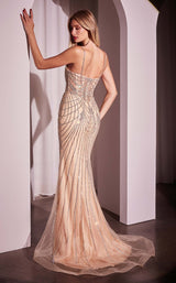 6 of 8 LaDivine CD766 Silver/Nude