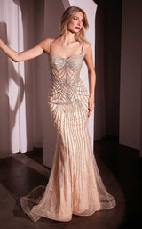 2 of 8 LaDivine CD766 Silver/Nude