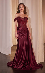 5 of 16 LaDivine CD803 Burgundy