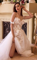 2 of 3 Ladivne CDS498W Off-White/Nude