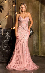 1 of 6 Ladivine CDS557 Dusty Pink
